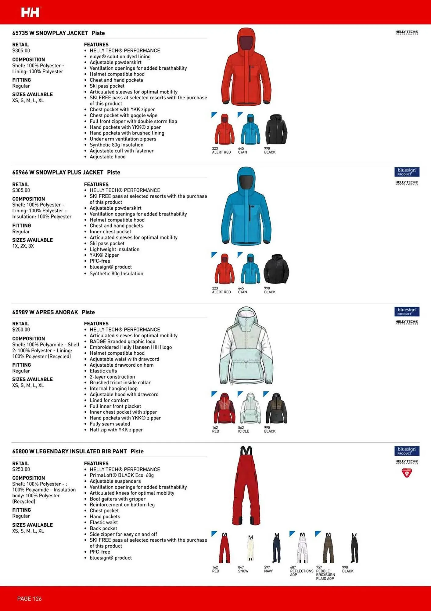 Helly Hansen flyer from September 11 to February 28 2026 - flyer page 126
