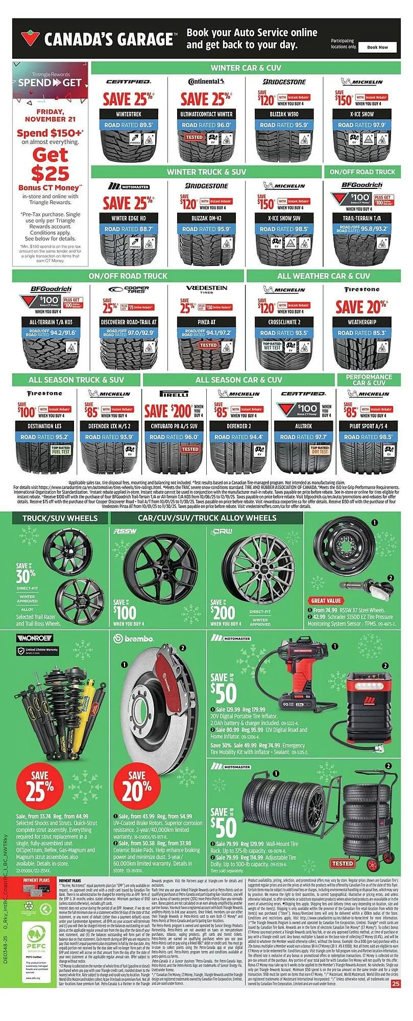 Canadian Tire flyer from November 20 to November 28 2025 - flyer page 32