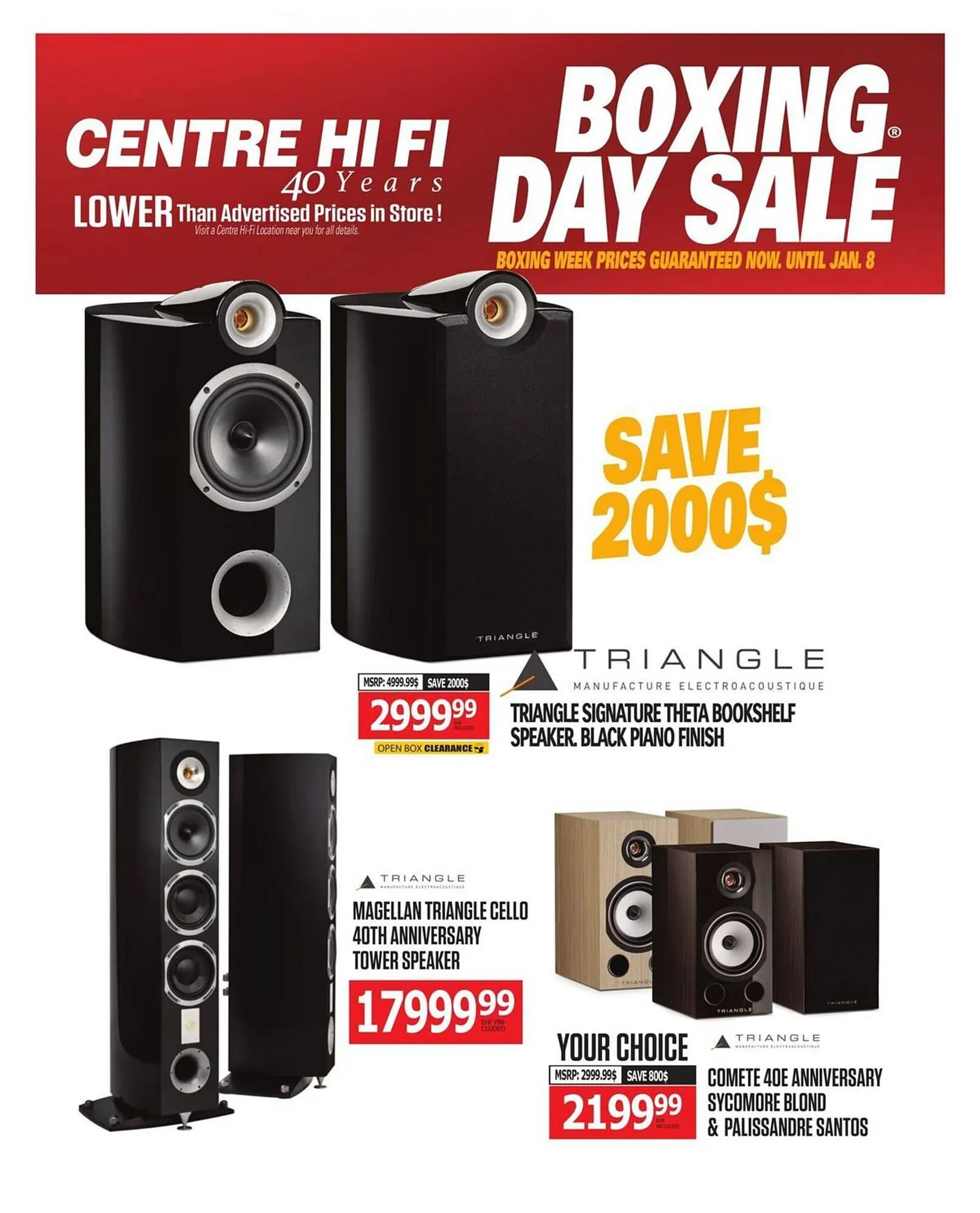 Centre Hi-Fi flyer from January 2 to January 8 2026 - flyer page 60