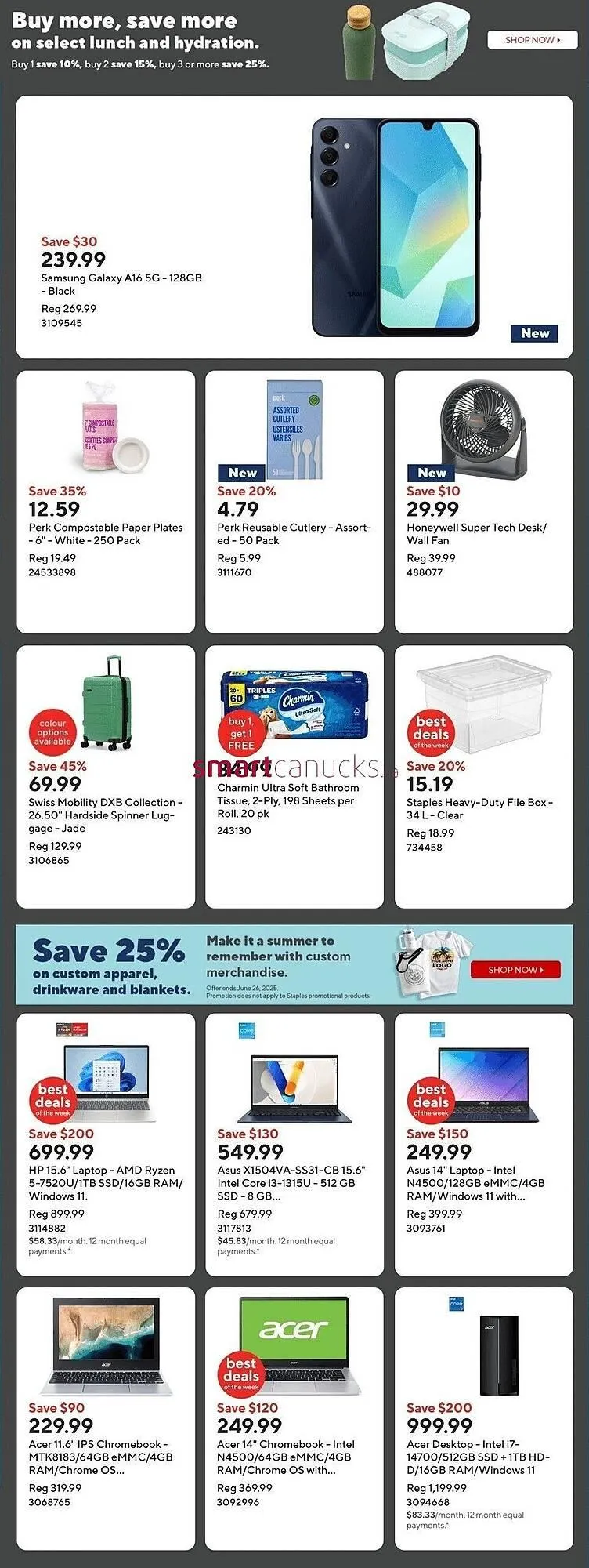 Staples flyer from June 20 to June 26 2025 - flyer page 2