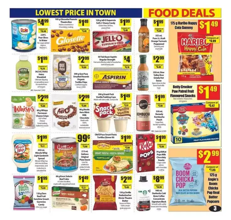 Current deals and offers from November 4 to January 31 2025 - flyer page 3