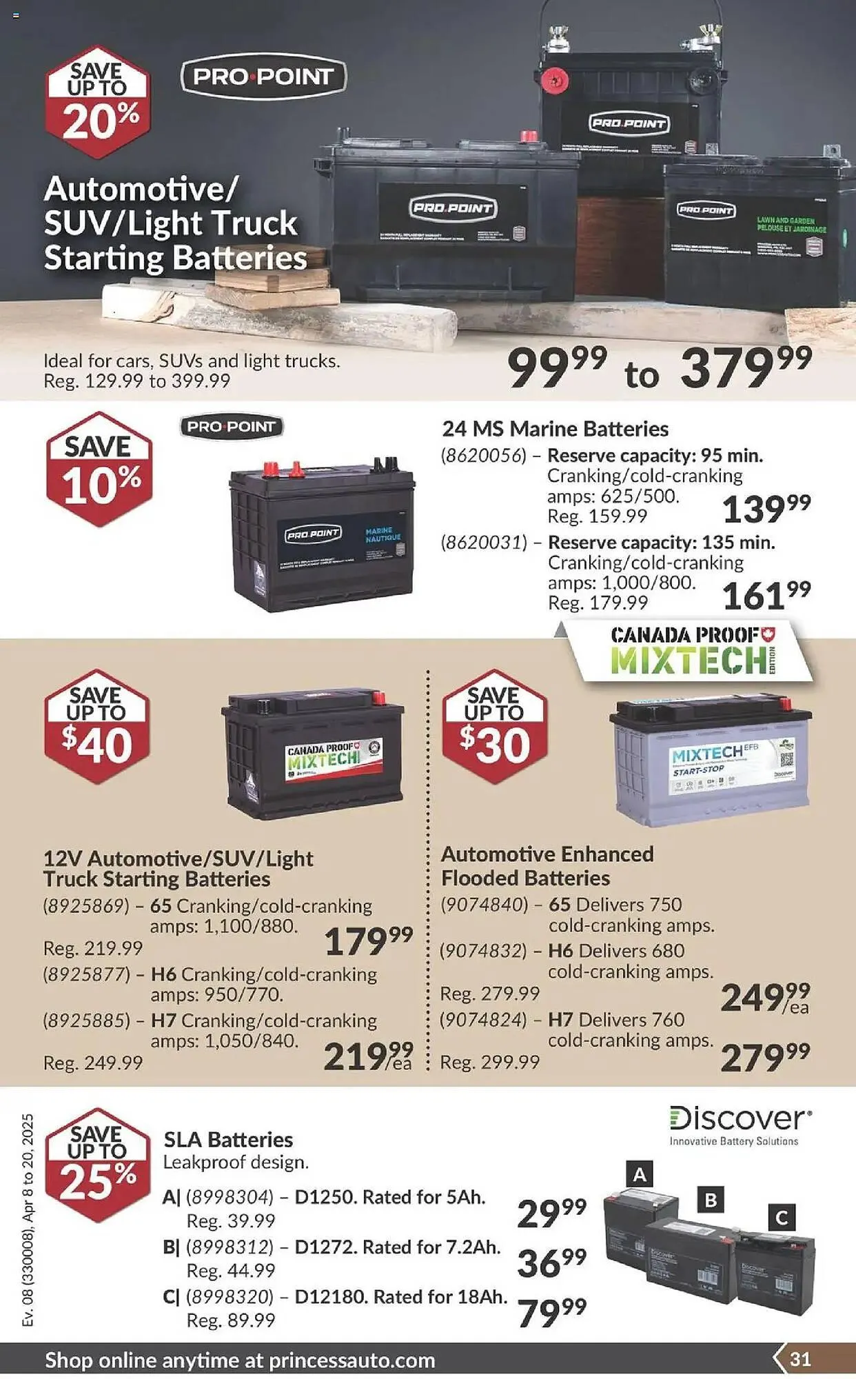 Princess Auto flyer from April 8 to April 20 2025 - flyer page 37