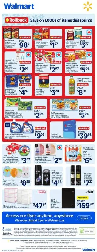 Walmart Flyer from March 12 to March 18 2026 - flyer page 2