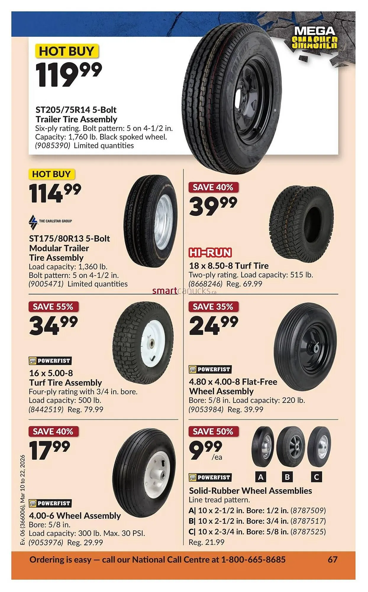 Princess Auto flyer from March 10 to March 22 2026 - flyer page 72