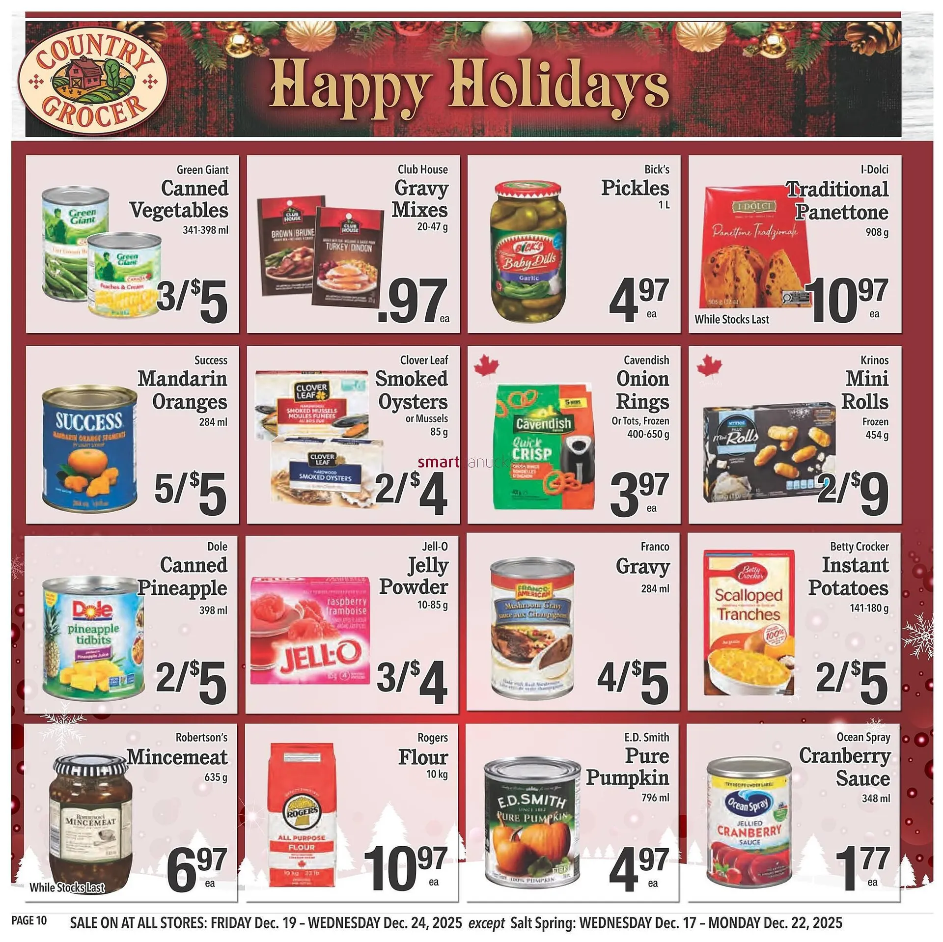 Country Grocer flyer from December 19 to December 25 2025 - flyer page 10