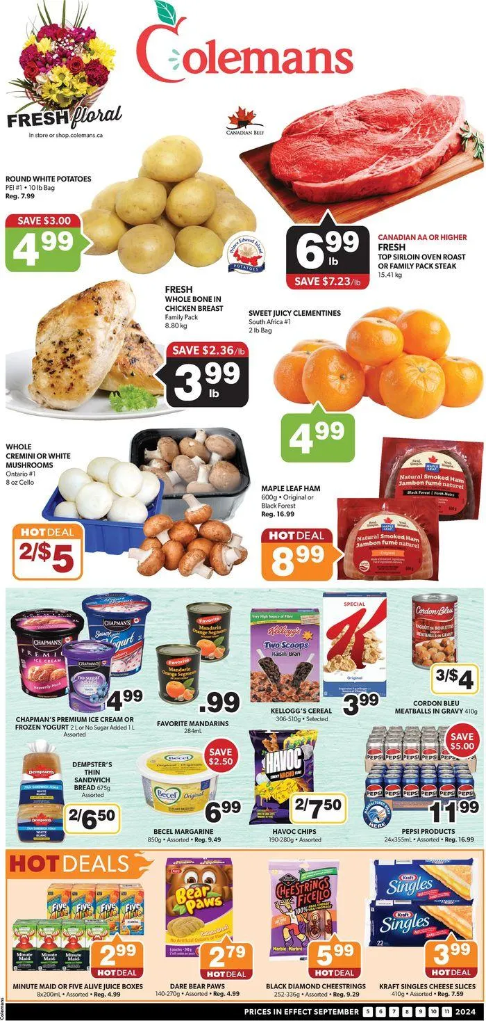 Current bargains and offers - 1