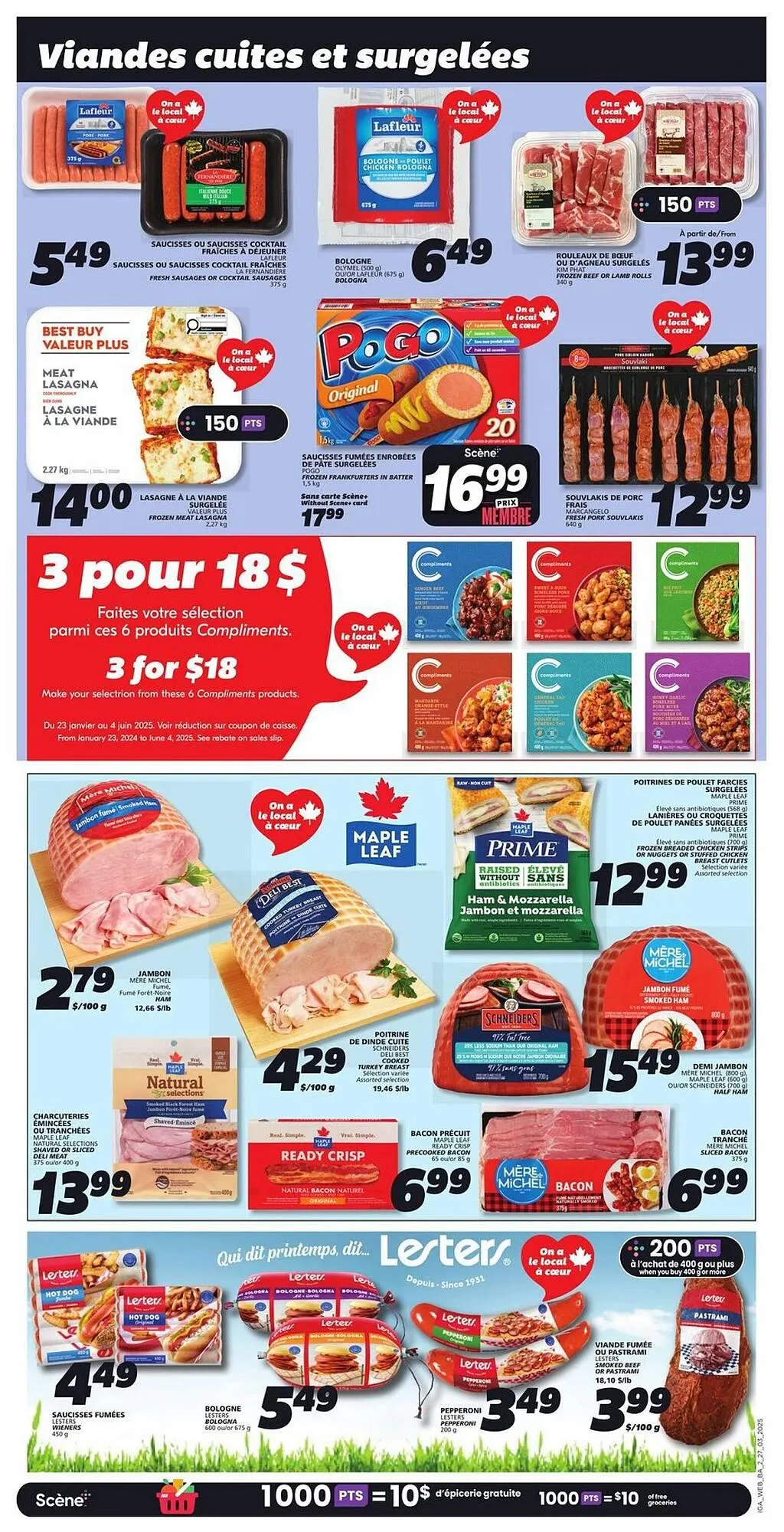 IGA flyer from March 27 to April 2 2025 - flyer page 7