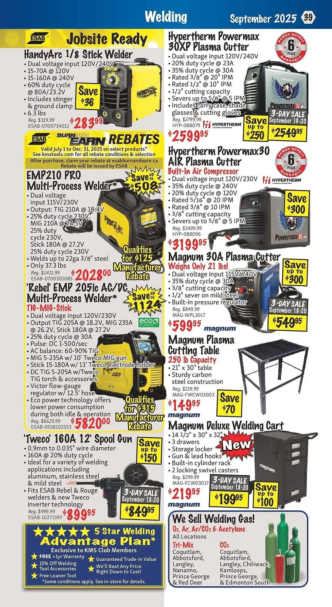 KMS Tools flyer from September 1 to September 15 2025 - flyer page 39