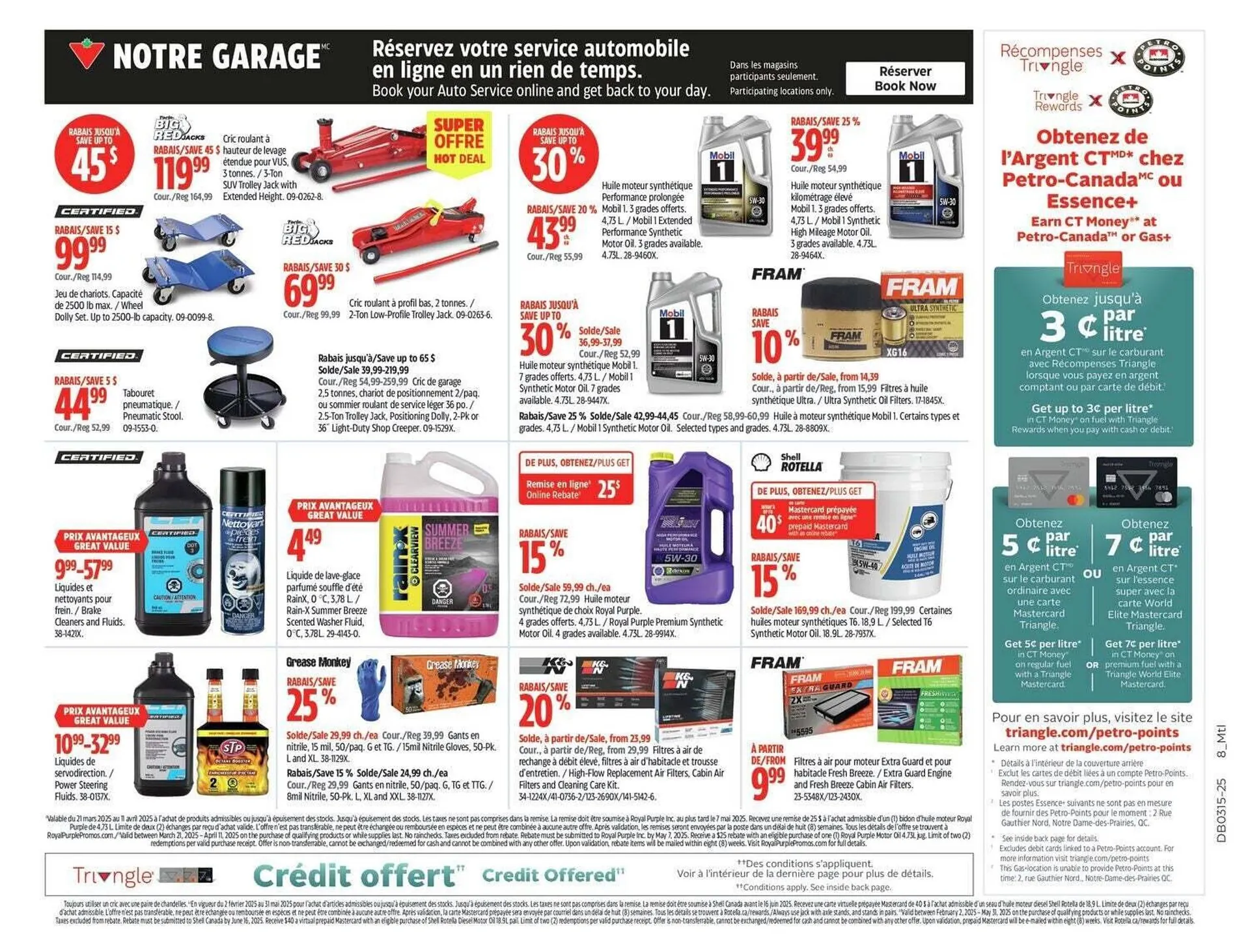 Canadian Tire flyer from April 1 to April 18 2025 - flyer page 45