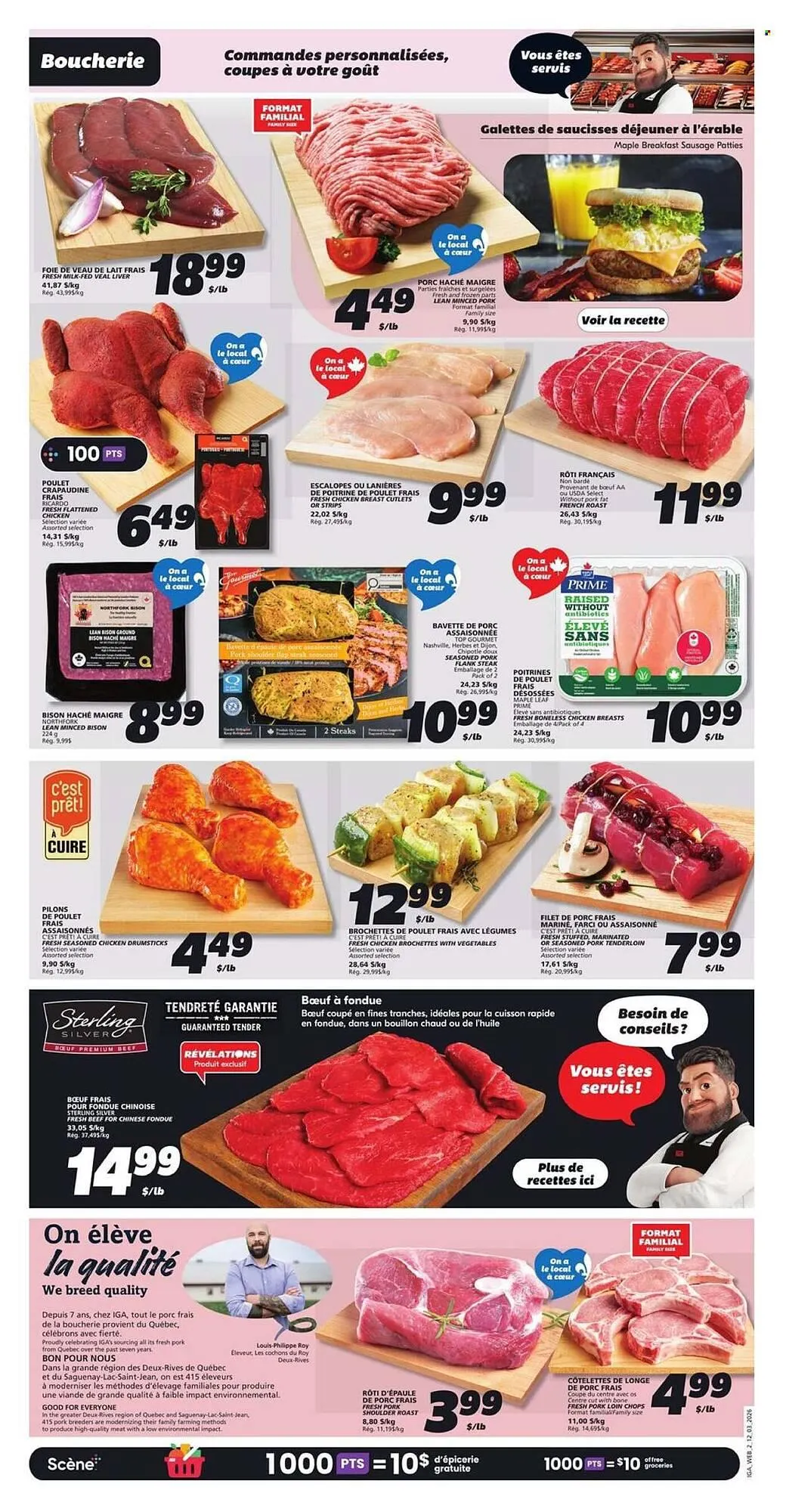 IGA flyer from March 12 to March 18 2026 - flyer page 4