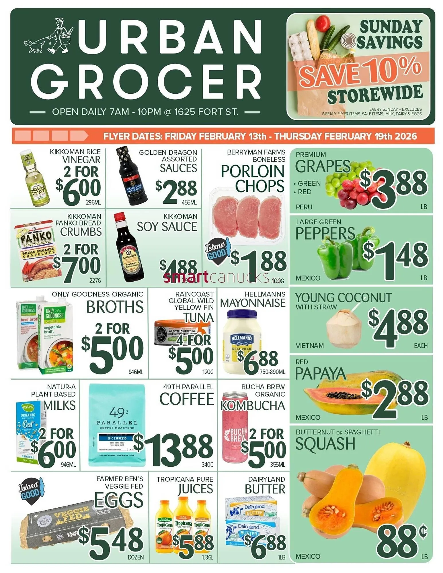Urban Grocer flyer - 1