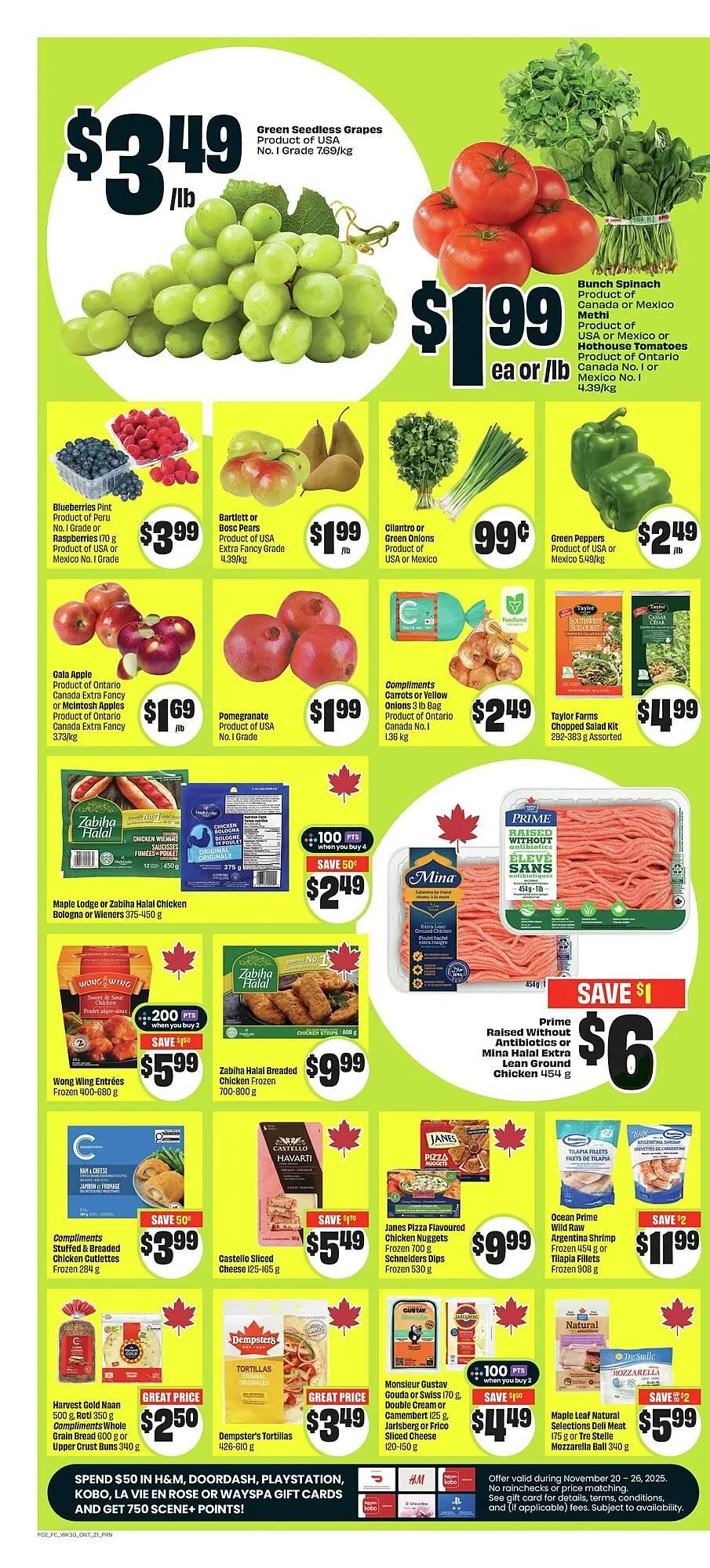 FreshCo flyer from November 20 to November 27 2025 - flyer page 3