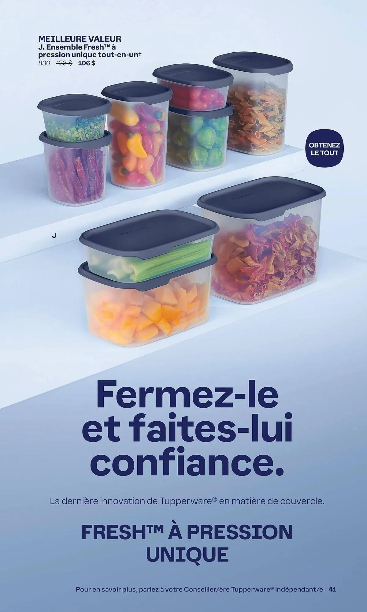 Tupperware flyer from April 26 to May 10 2024 - flyer page 41