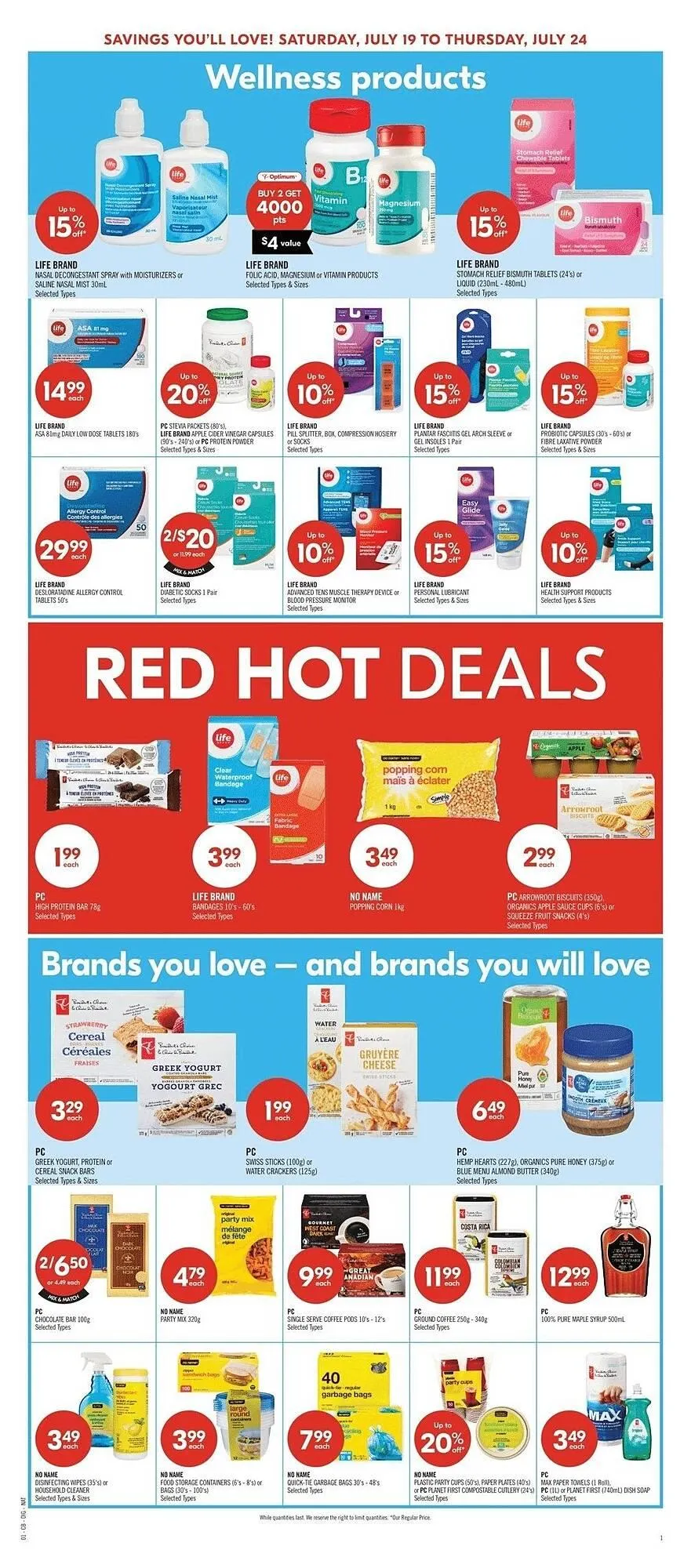 Shoppers Drug Mart flyer from July 17 to July 23 2025 - flyer page 16