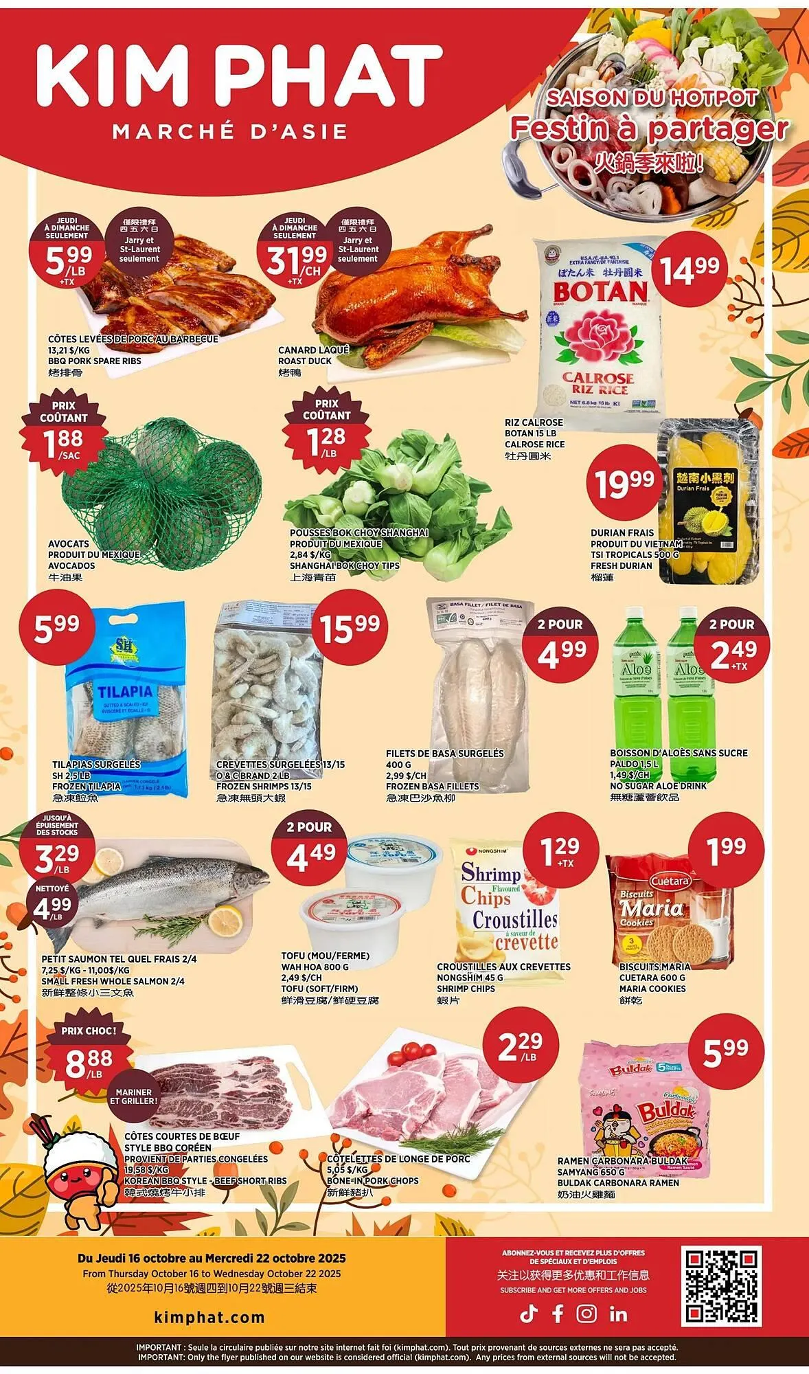 Kim Phat flyer from October 16 to October 22 2025 - flyer page 1