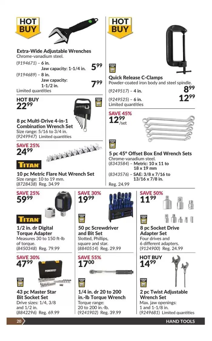 National Sale from January 14 to January 26 2025 - flyer page 25