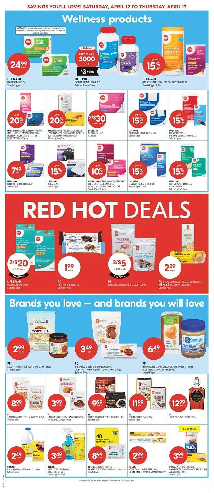 Shoppers Drug Mart flyer from April 10 to April 21 2025 - flyer page 19