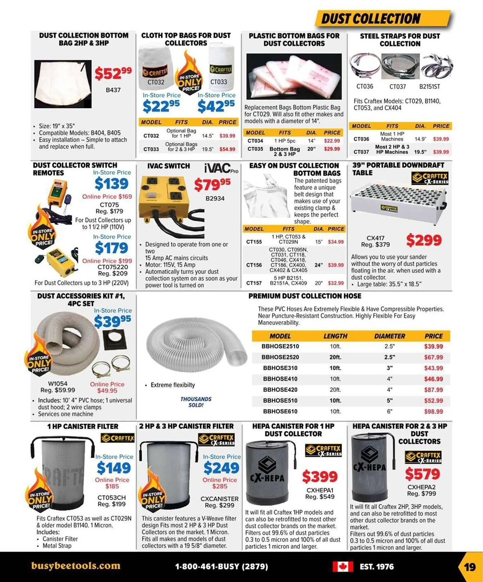 Busy Bee Tools flyer from September 9 to October 18 2025 - flyer page 19
