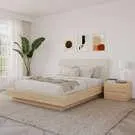 Mobilier de chambre à coucher Marko 4 pièces - Grand