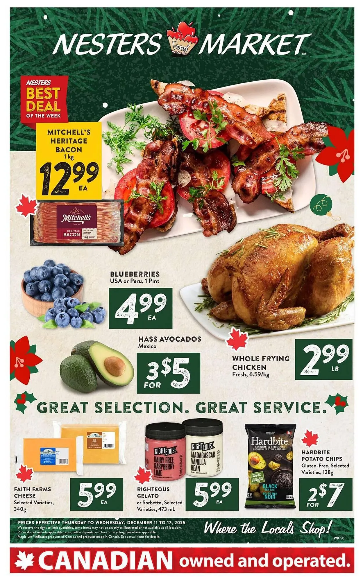 Nesters Market flyer from December 10 to December 16 2025 - flyer page 1