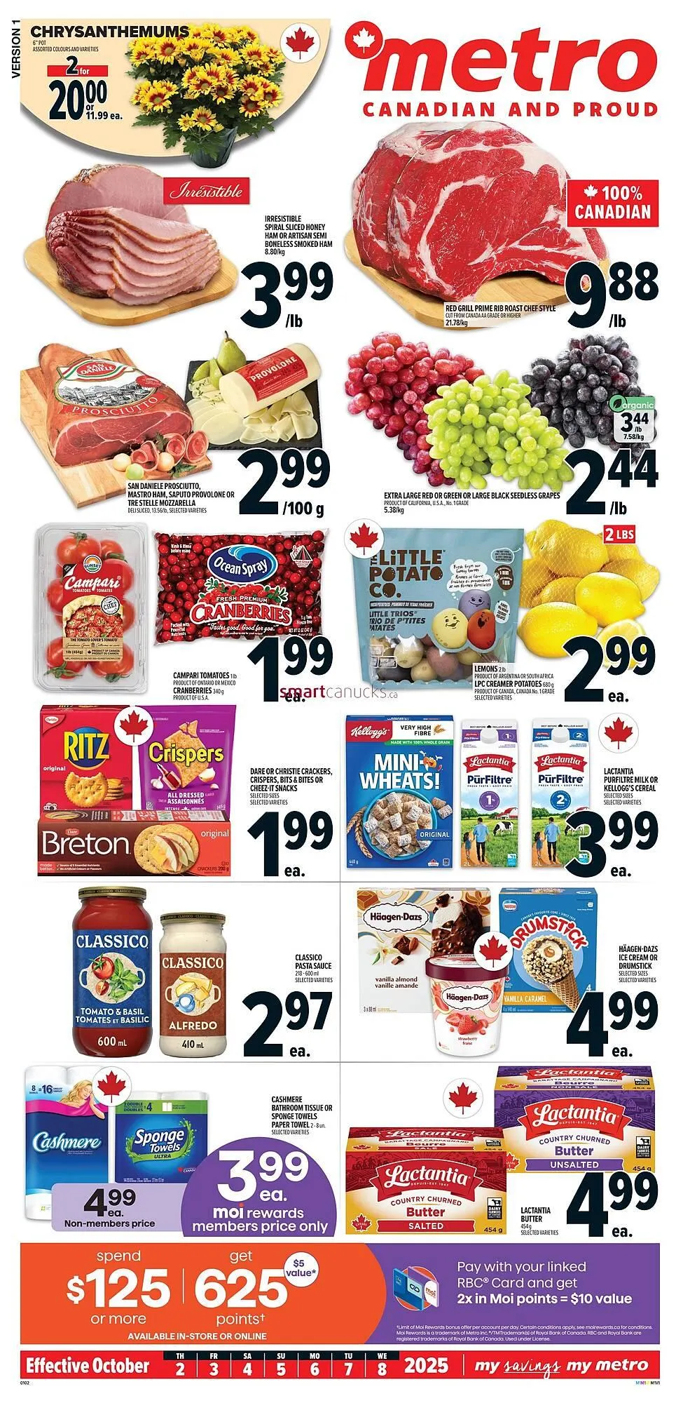 Metro flyer from October 2 to October 8 2025 - flyer page 2