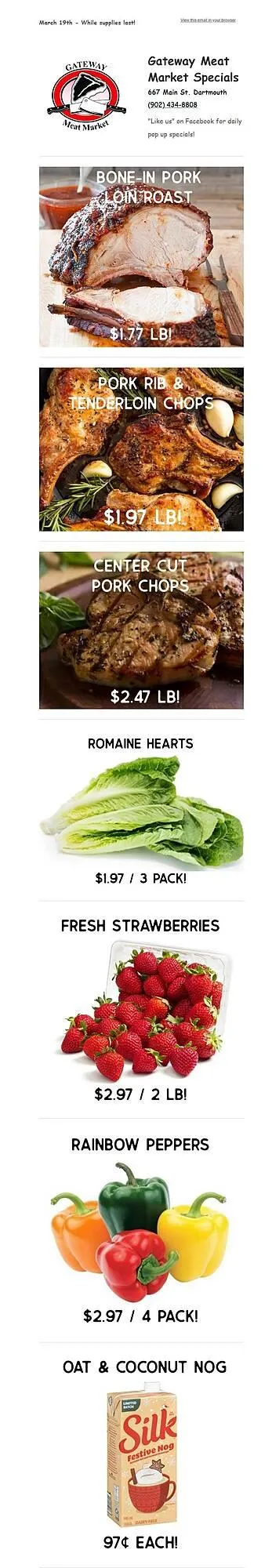 Grocery Gateway flyer - 1