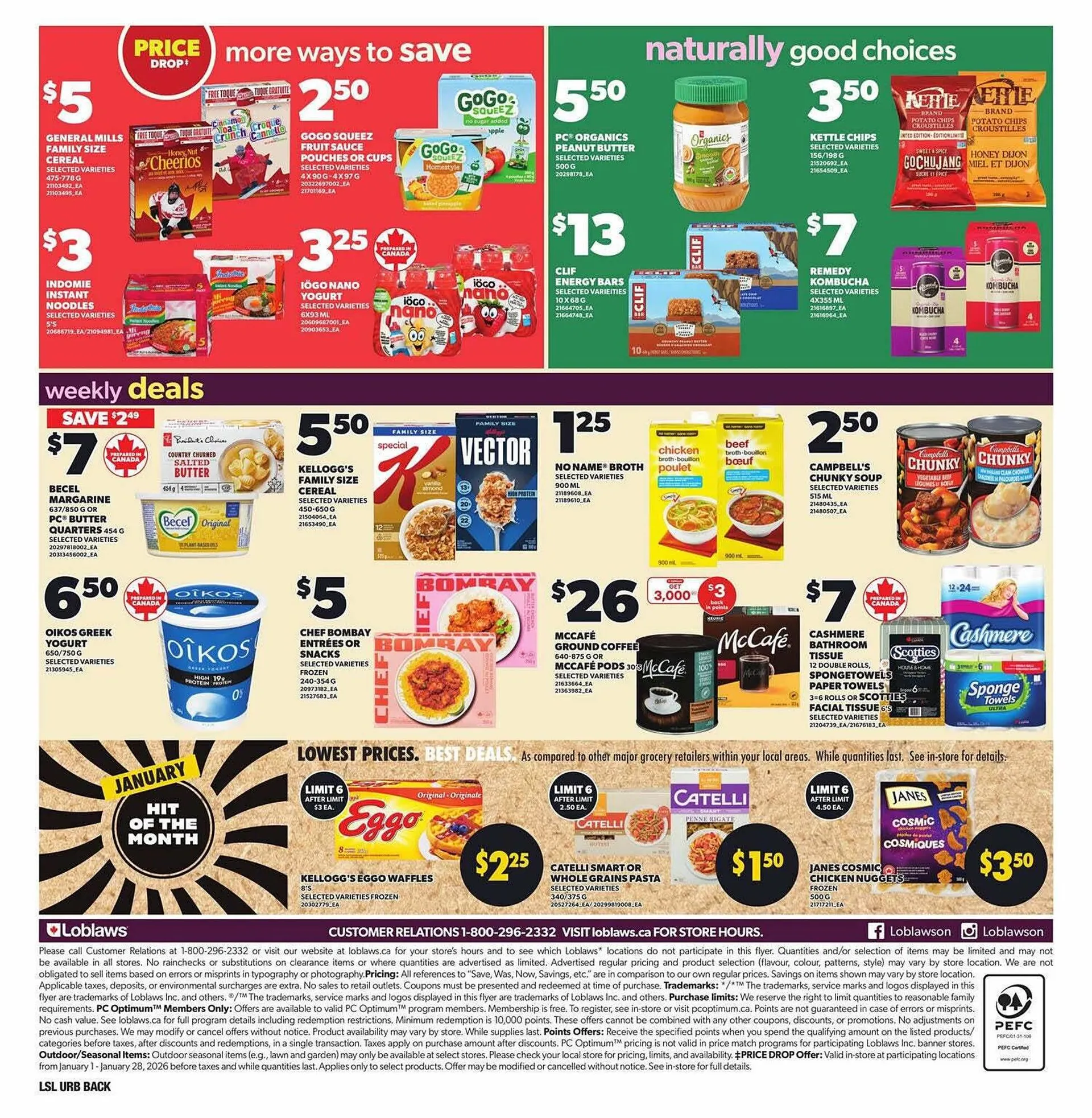 Loblaws flyer from January 1 to January 8 2026 - flyer page 8