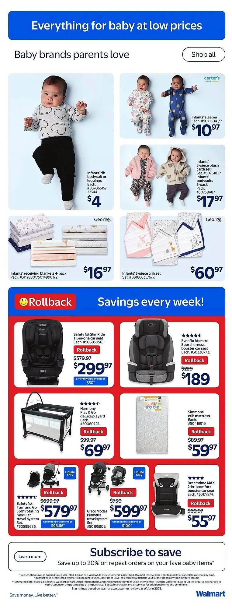 Walmart flyer from August 22 to August 28 2025 - flyer page 8