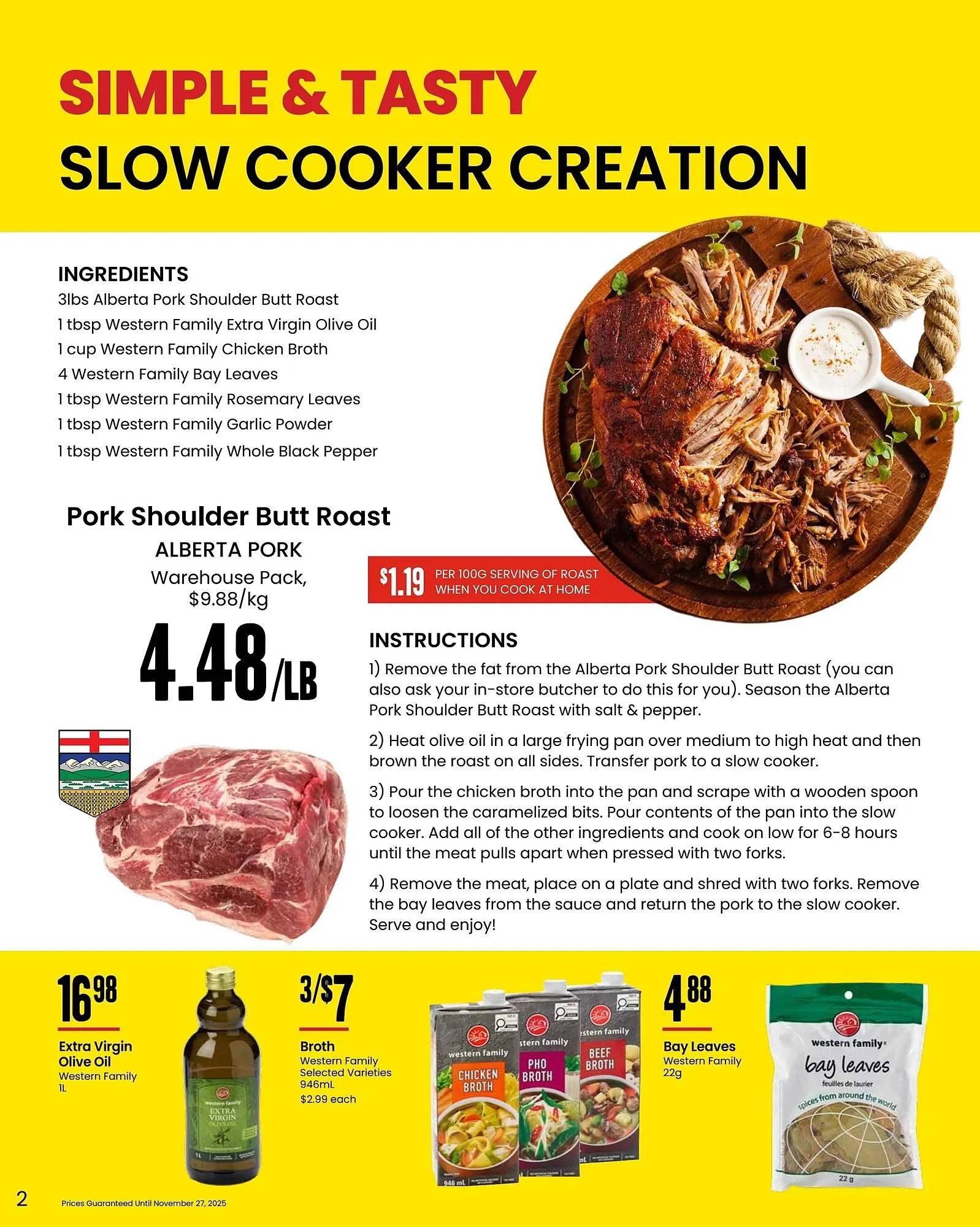 Freson Bros flyer from October 31 to November 27 2025 - flyer page 2