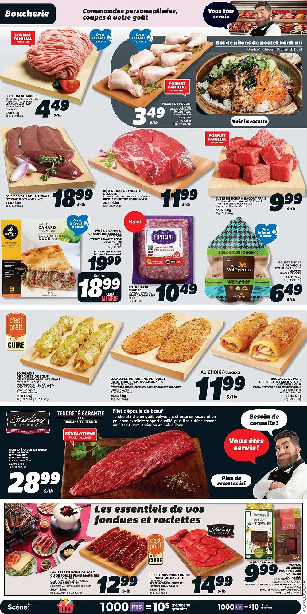 IGA flyer from January 22 to January 28 2026 - flyer page 4