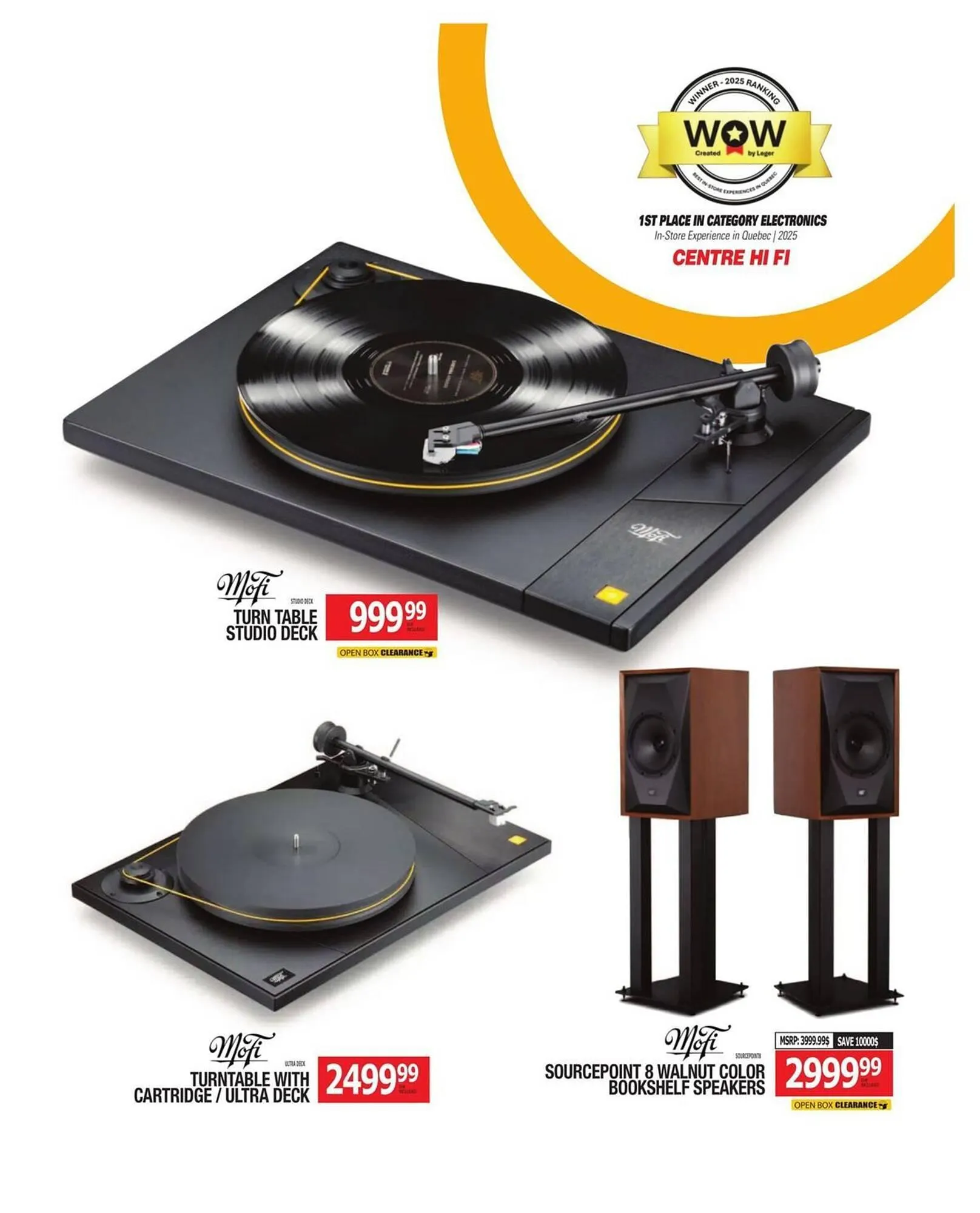 Centre Hi-Fi flyer from April 4 to April 10 2025 - flyer page 69