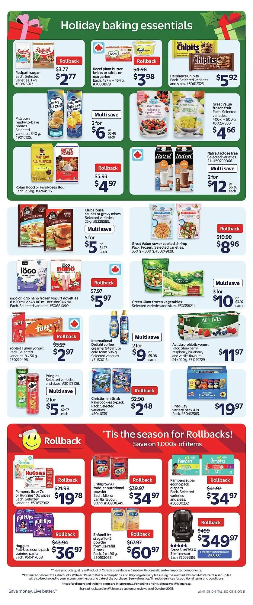Walmart flyer from December 18 to December 25 2025 - flyer page 7