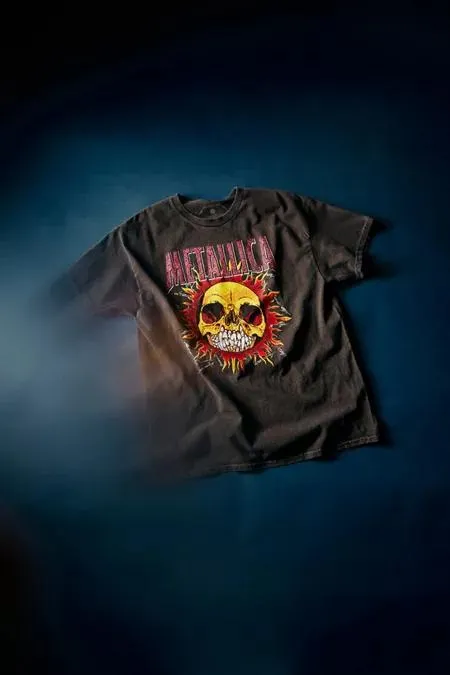 Metallica Skull Sun Tee