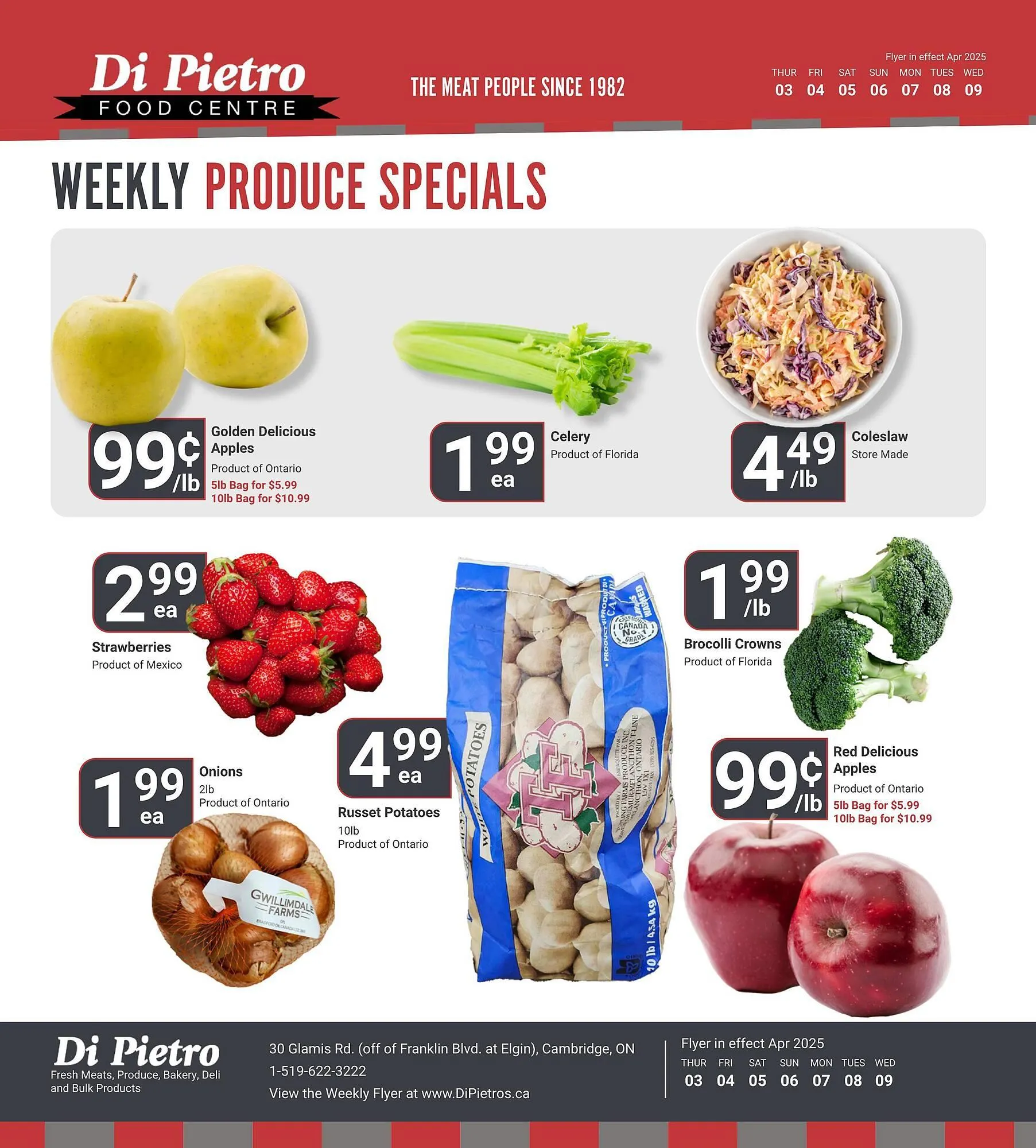 Di Pietro flyer from April 3 to April 9 2025 - flyer page 6