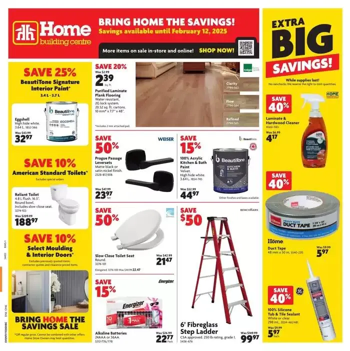 Top deals and discounts from January 30 to February 12 2025 - flyer page 1