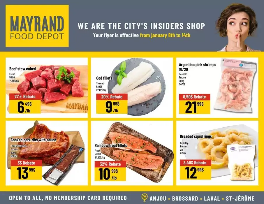 Mayrand flyer from January 8 to January 15 2025 - flyer page 2