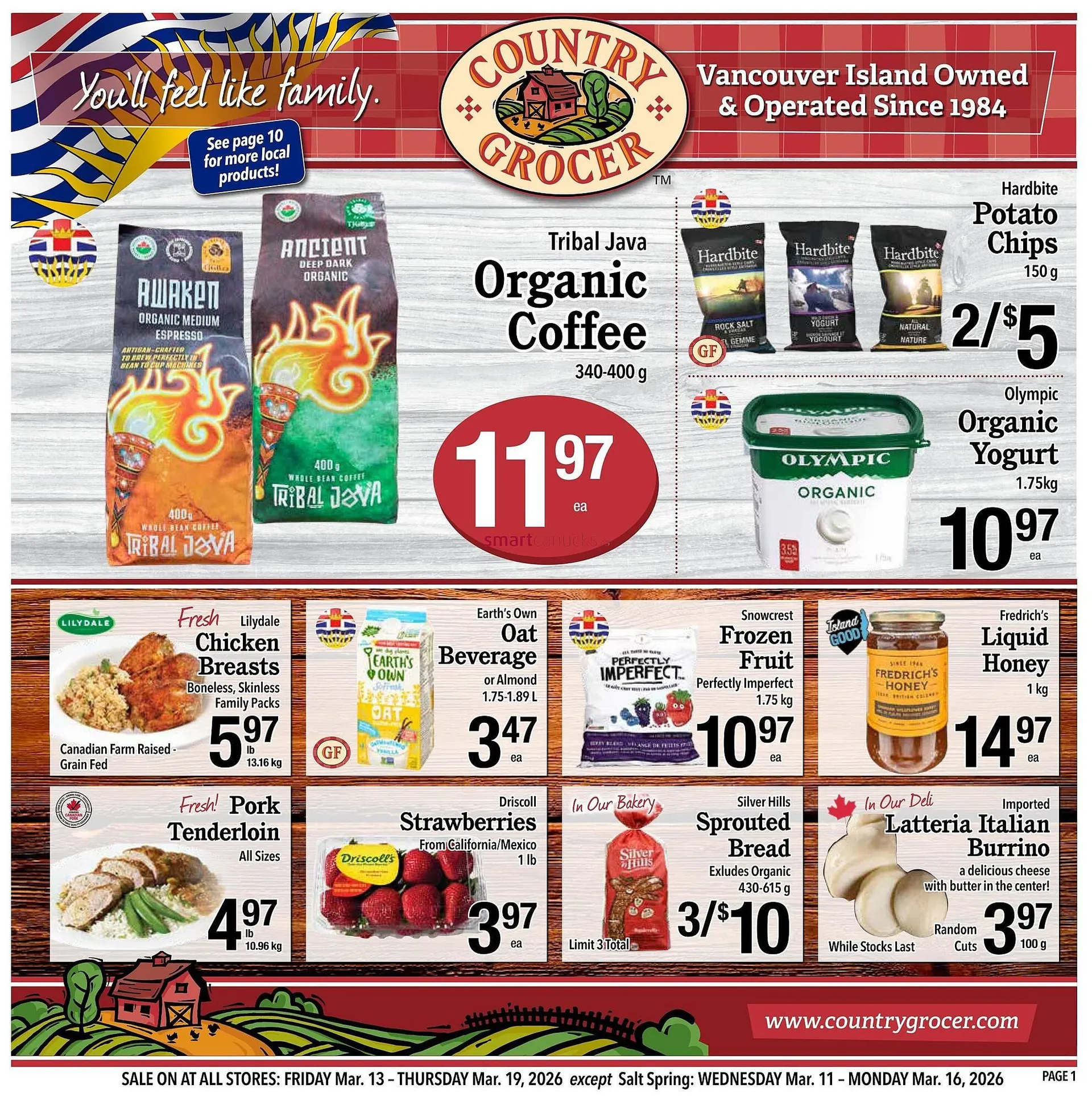 Country Grocer flyer - 1