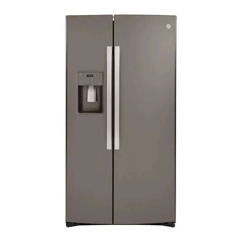 GE Réfrigérateur 21,8 pi3 36 po Ardoise Côte à côte - GZS22IMNES