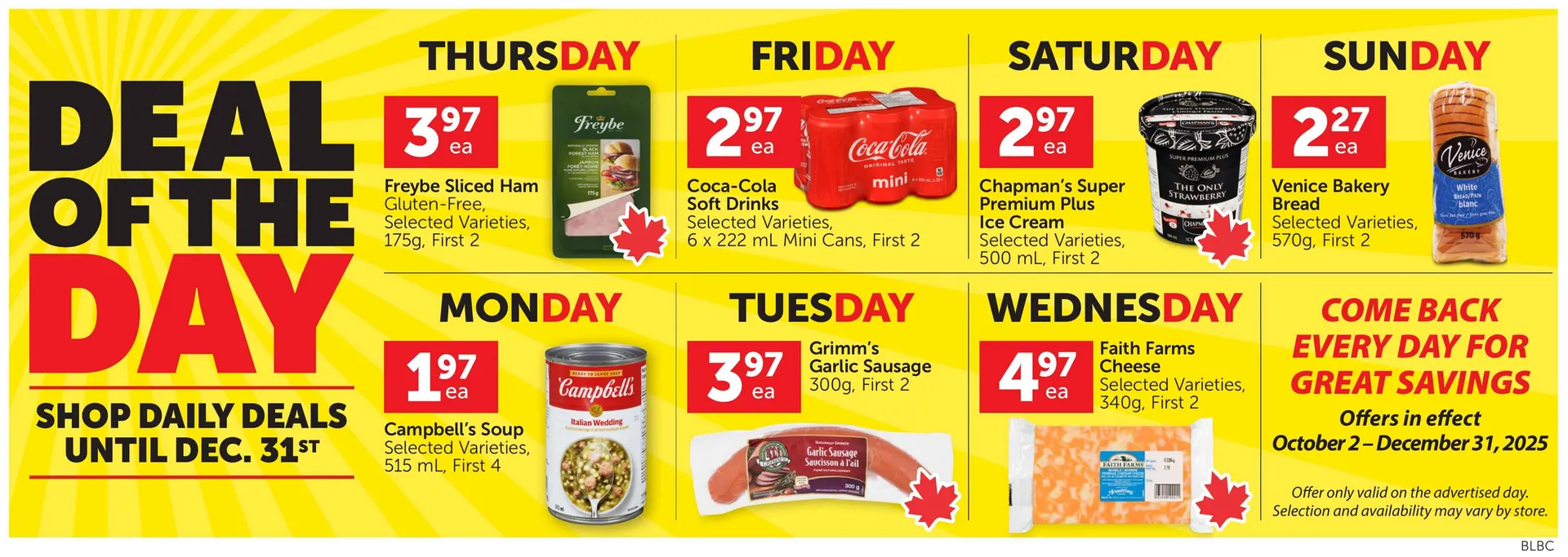 Buy-Low Foods flyer from November 27 to December 2 2025 - flyer page 2