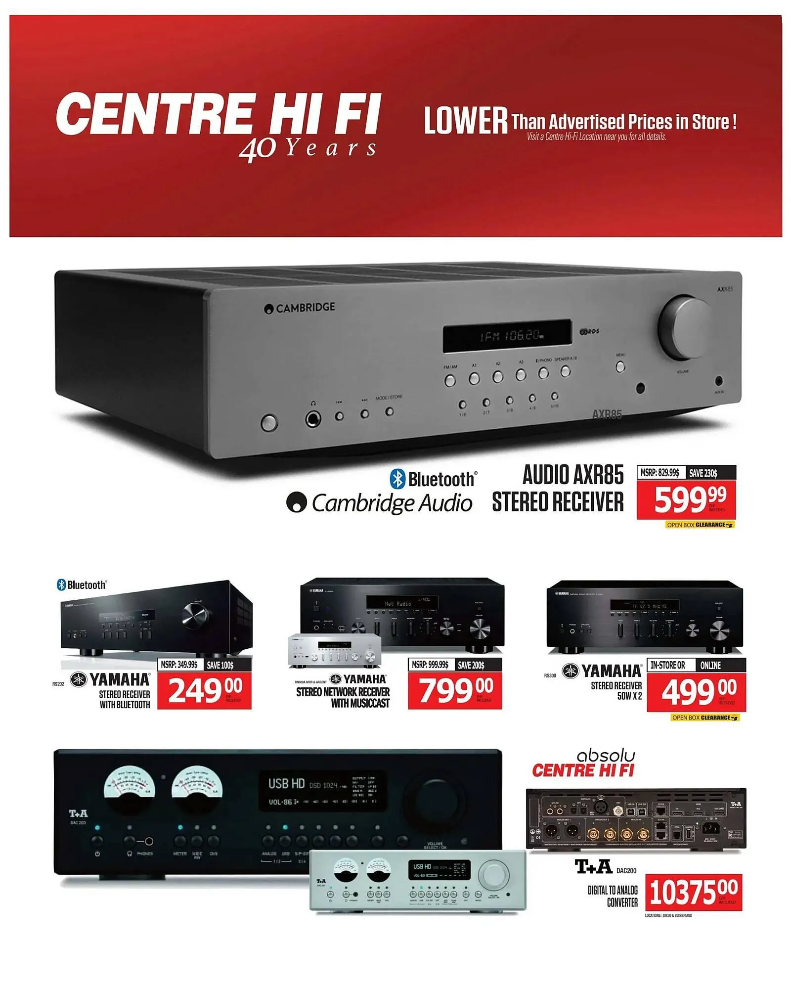 Centre Hi-Fi flyer from January 30 to February 5 2026 - flyer page 55