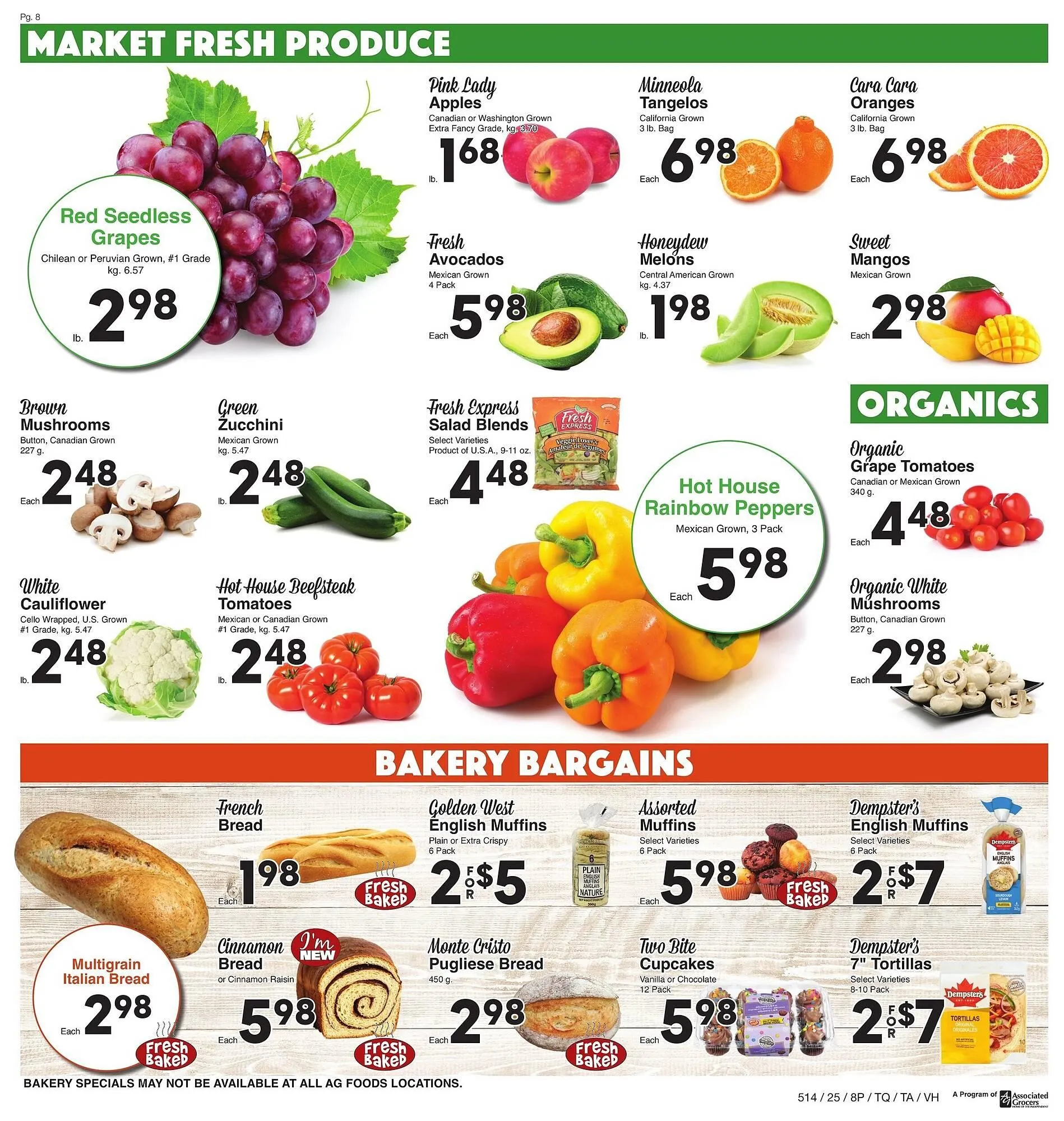 AG Foods flyer from March 28 to April 3 2025 - flyer page 8