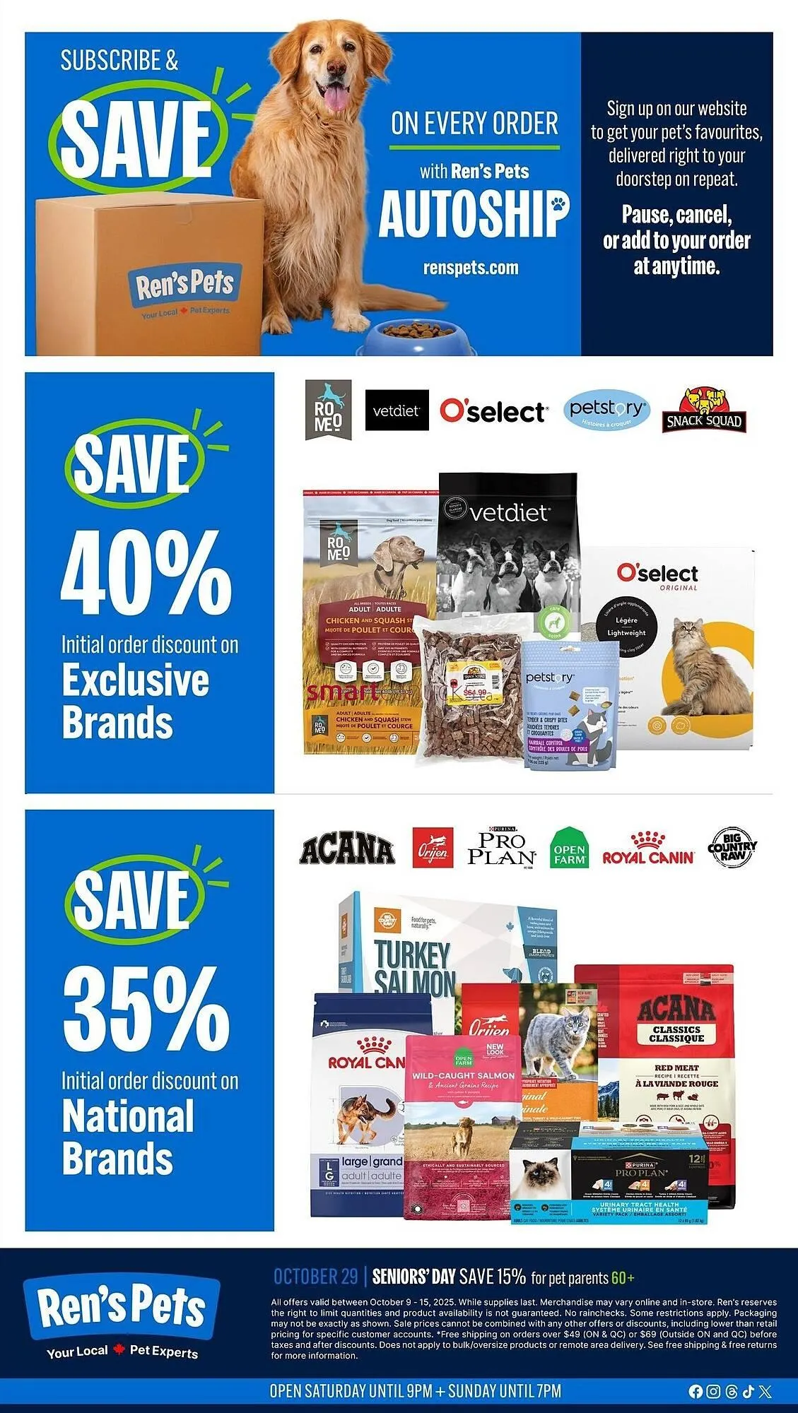 Ren’s Pets Depot flyer from October 9 to October 15 2025 - flyer page 6