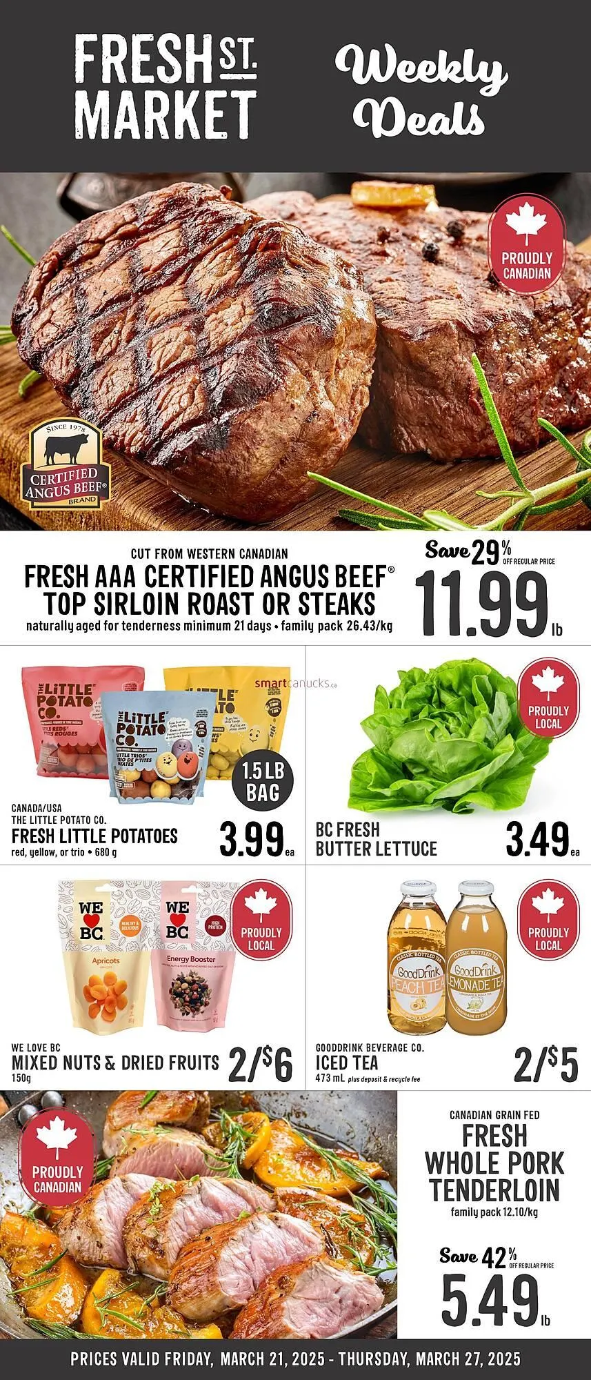Fresh St Market flyer - 1