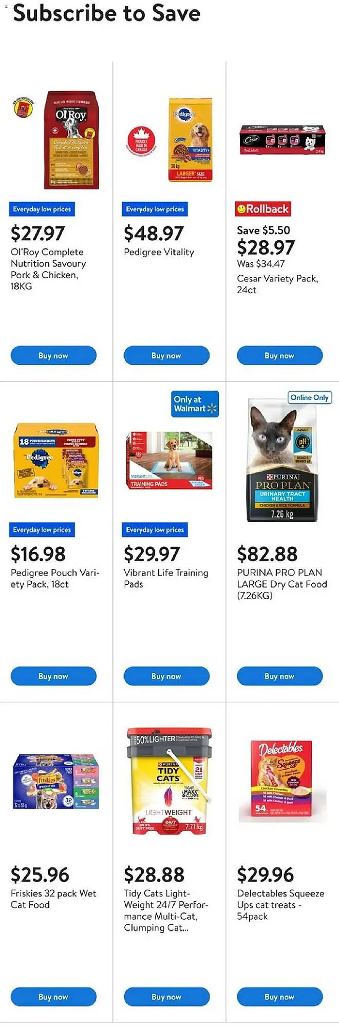 Walmart flyer from August 7 to August 21 2025 - flyer page 11