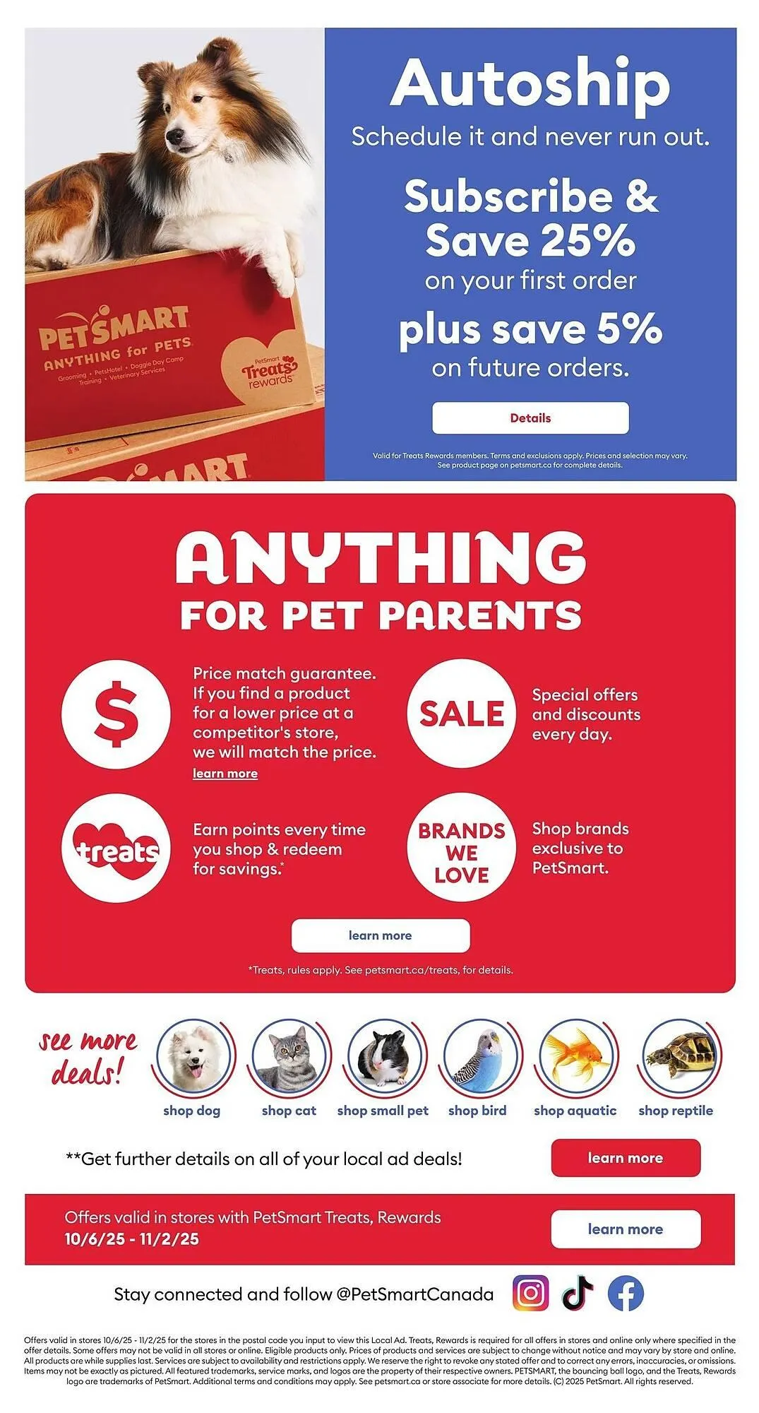 Petsmart flyer from October 5 to October 11 2025 - flyer page 11