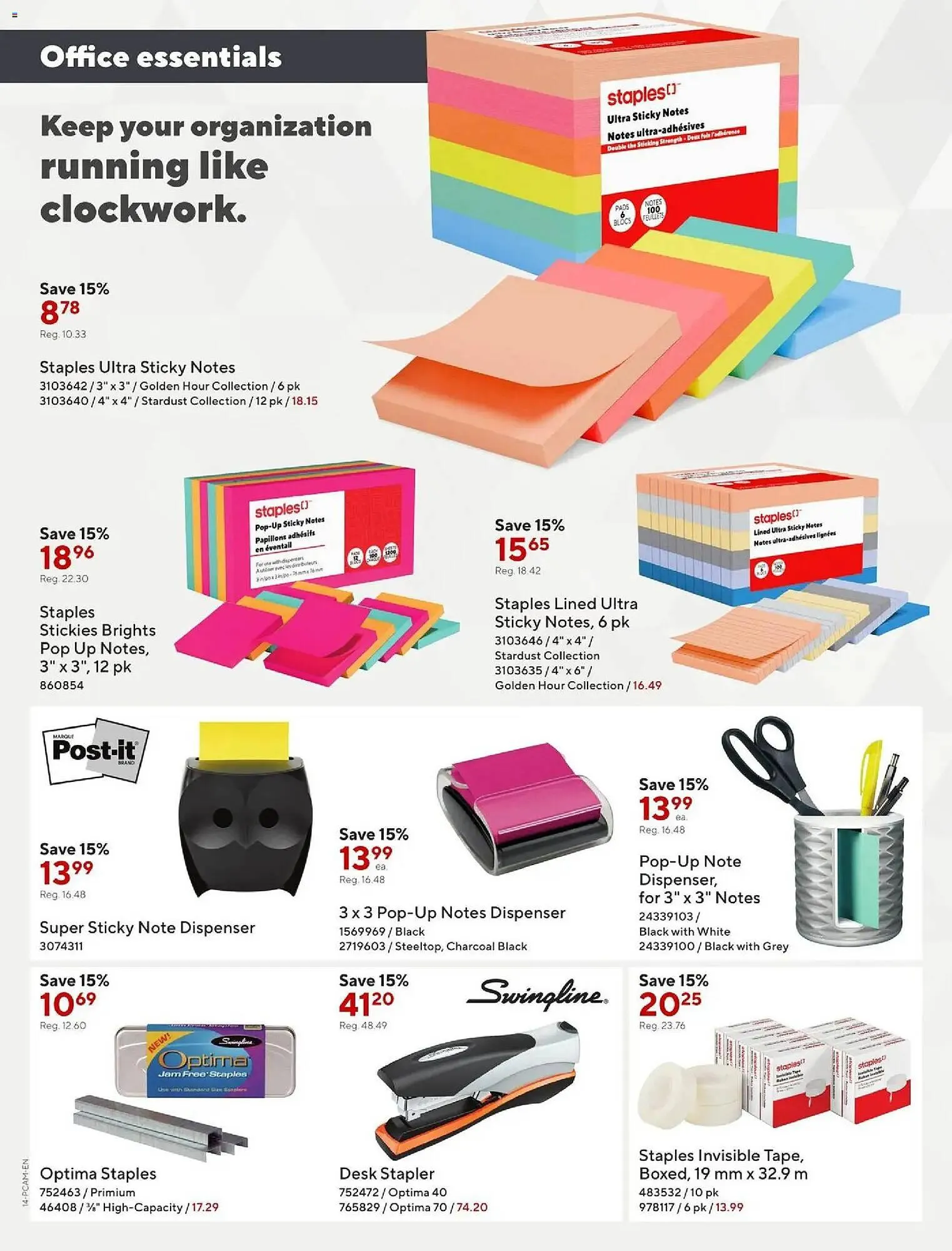 Staples flyer from December 5 to December 18 2025 - flyer page 14