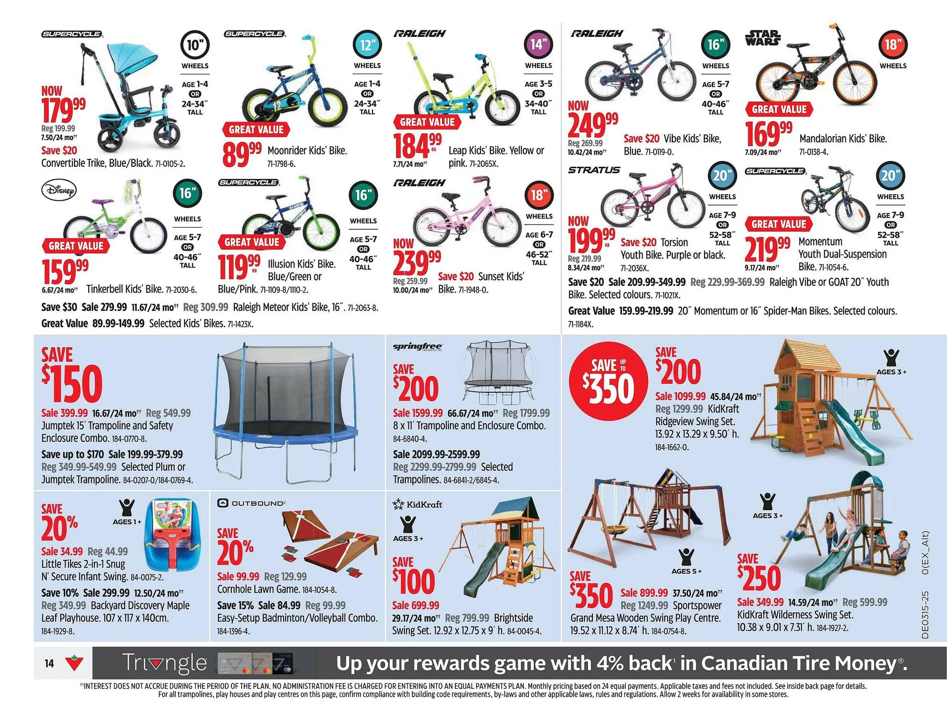 Canadian Tire flyer from April 3 to April 9 2025 - flyer page 14