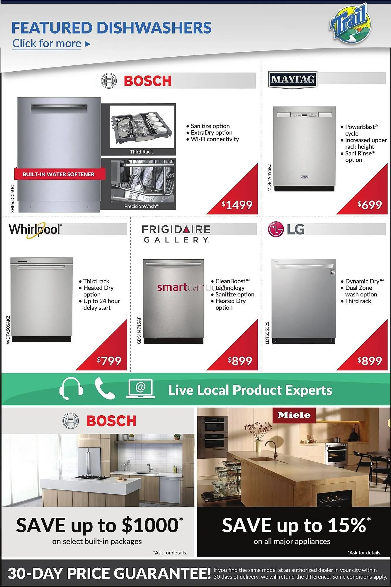 Trail Appliances flyer from October 2 to October 15 2025 - flyer page 6