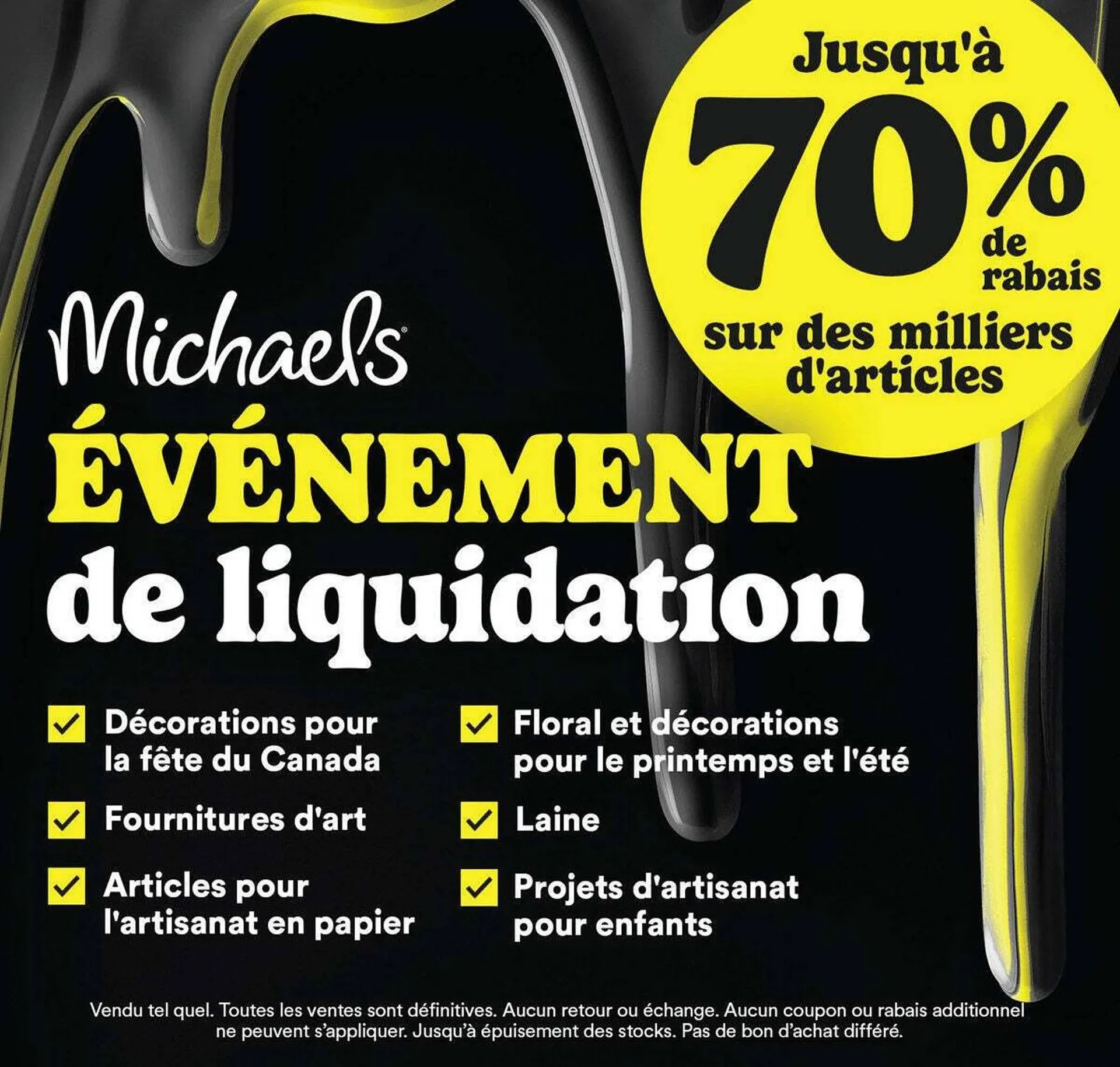 Michaels flyer from July 11 to July 18 2025 - flyer page 1