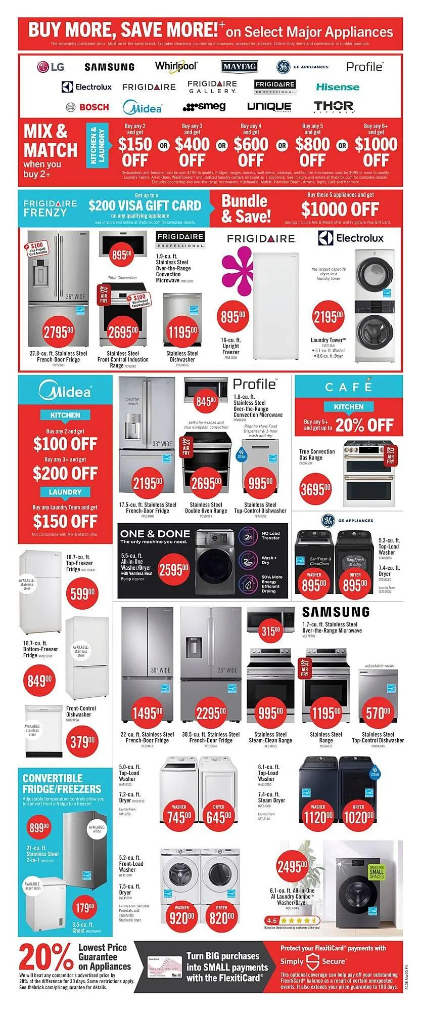 The Brick flyer from March 20 to March 27 2026 - flyer page 12